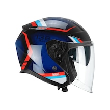 Cgm 136m Rna Fıbra Rıde Nero Blu Rosso M Siyah