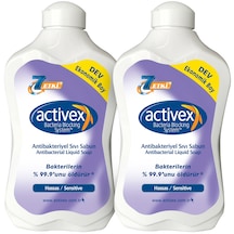 Activex Antibakteriyel Sıvı Sabun Hassas 2 x 1500 ML
