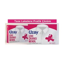 Uzay Leke Çıkarıcı Mendil, 12'li 2 Adet, Çamaşır Leke Çıkarıcı