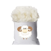Kokusuz Saf Doğal Merinos Yünü Yıkanmış Taranmış Antialerjik Yün 5 KG