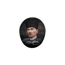 Atatürk görselli Bilek Destekli Mouse Pad