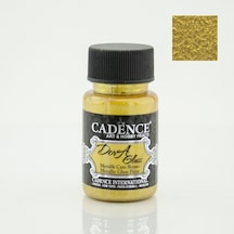 Cadence  Dora Glass Metalik Cam Boyası 50 ML 3136 Rich Gold