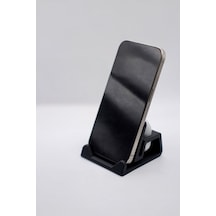 Minimalist Telefon Ve Airpods Standı Masa Üstü Düzenleyici & Organizeri Siyah - 699039823 Siyah