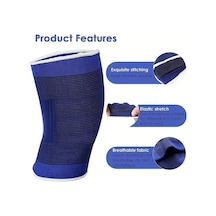 Elastik Sporcu Günlük Hayat Bilek Koruma Dizlik 2 Li Set - 874183591