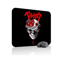 Berserk Kaymaz Dikişli Kauçuk Oyuncu Mousepad V3 - 48x40 Xl Gaming Mouse Pad Fare Altlığı