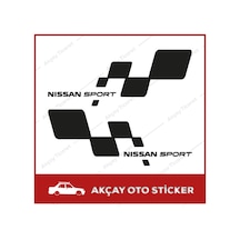 Nissan Sport Sticker (Takım Set) Nissan Sticker Nissan Araç Stick