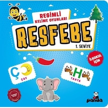 Resfebe 1. Seviye - Resimli Kelime Oyunları - İlkokul İçin- Panda