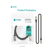 Displayport To Displayport Kablo 3 Metre - 16k 60hz / 8k 120hz Uhbr20 80gbps Görüntü Aktarım Kablosu