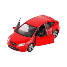 42378 Nessiworld Diecast Ford Focus Çek Bırak Araba -karsan Oyuncak Kırmızı