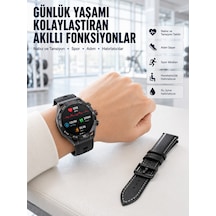 Amoled Ekranlı 5g Android Akıllı Saat Sım Kart Destekli Kameralı Akıllı Saat - Lisinya