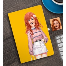 Kişiye Özel Animasyon Bebek Karikatürlü Defter-2B Çok Renkli