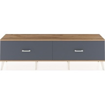 Arges Tv Ünitesi 2 Çekmeceli 176x30x51 Antrasit-çam/antrasit Atlas Çam/antrasıt
