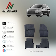 Ford C-max 2010-2015 Uyumlu Havuzlu Oto Paspas 5 Koltuklu
