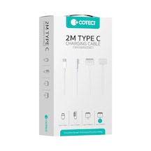 Apple MacBook Uyumlu Type-c To Magsafe 3 Hızlı Şarj Kablosu 140w 2 Metre