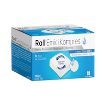 Roll Steril Emici Kompres Nonwoven Gazlı Bez 100 Adet 7.5 x 7.5 CM