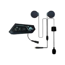Mey İthalat Intercom Bluetooth Kask Kulaklık Motosiklet Kulaklık 5.0 Bluetooth