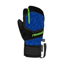 Reusch Torby R-Tex Xt Çocuk Üç Parmak Kayak Eldiveni Mavi/Yeşil