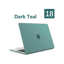 Gubisi Macbook Uyumlu Mat-koyu Teal-air M2 2023 A2941-çanta Air 13.6 Pro 14.2 M1 M2 Max Çip Mat Kapak Pro Air 13.3