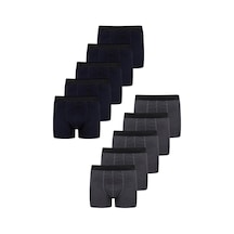 Freemen Erkek 10 Lu Pamuklu Slim Fit Boxer Seti Geniş Beden Aralığı Lacivert-antrasit Freemen Erkek 10 Lu Pamuklu Slim Fit Boxer Seti Geniş Beden Aralığı Lacivert-antrasit