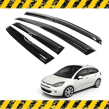Citroen C3 Mügen Cam Rüzgarlığı 2009-2016 Arası 4 Lü Takım N11.7180