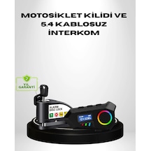 Mey İthalat Motosiklet Ve Günlük Kullanım İçin Bluetooth Hoparlör Ve Disk Kilidi Seti