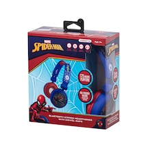 Bluetooth Kulaklık Marvel Spıderman Mikrofonlu Kablosuz Çocuk Kulaklığı Lisanslı Mv-9966-sm2