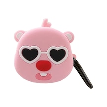 Microsonic Samsung Galaxy Uyumlu Buds Fe Kılıf Cartoon Figürlü Silikon Crtn-fgr-gzlk-pnd-pmb