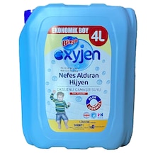 Bingo Oksijenli Çamaşır Suyu Limon Kokulu 4 L