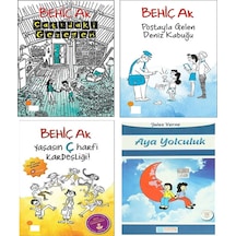 Çatıdaki Gezegen Postayla Gelen Deniz Kabuğu Yaşasın Ç Harfi Kardeşliği Aya Yolculuk 4 Kitap Set
