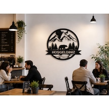 Dogaorman Manzaralı Ayı Tablo