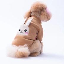 Pawstar Kahverengi Dublin Hopper Polarlı Küçük Irk Köpek Sweatshirtü