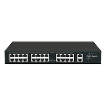 Ods 24port Poe 300w 1-sfp 2-uplink 10/100 Yönetilemez Switch 08ods-24p2u1s-300