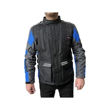 Venom Motosiklet Montu Tourex 4 Mevsim Ce Sertifikalı Long Touring Mont Siyah-mavi
