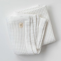 Andywawa Bebek Battaniye 100x120 Cm Ac25887 Beyaz