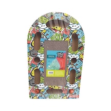 M-pets Urban Style Freestyle Kedi Karton Tırmalama Tahtası Renkli 50x30 Cm 244-54018.01