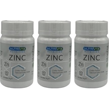 Nutrivita Nutrition Zinc 15 Mg Çinko 3x120 Tablet