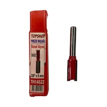 Topshop 14522 Düz Kanal Açma Freze Bıçağı 3/8&apos &apos X6 Mm
