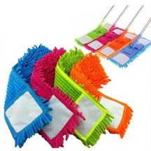 Paspas Yedeği Mikrofiber Makarna Mop Paspas Yedeği 60 Cm Çok Renkli