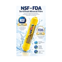 Car-fil 2 İnç Mineral Filtre Su Arıtma Cihazı İçin Mineral Takviyeli Inline Filtre