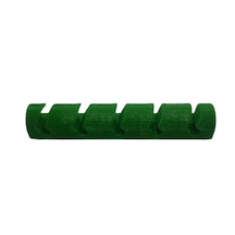 Mottopi Kıvrımlı Kablo Düzenleyici,kablo Tutucu Kablo Masaya Sabitleyici Yapışkanlı Usb Type-c- Yeşil