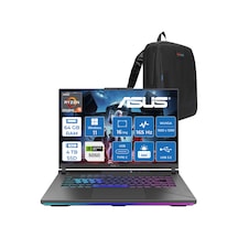 Asus ROG Strix G16 G614PH-WARV057F079 R9-8940HX 64 GB 4 TB SSD 8 GB RTX5050 15.6" W11H Dizüstü Bilgisayar + Çanta