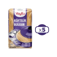 Yayla Köftelik Bulgur 1 Kg X 5 Adet