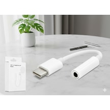 Huaweı P60 Art Uyumlu Dac Çipli Type-c Aux Adaptörü Huaweı P60 Art