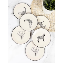 Finehome Jungle 6 Parça Pasta Takımı
