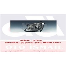 VALEO 88512 Far Sağ - Sinyal Merıva 03- Elektrikli H7-H1