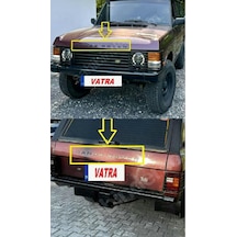 Range Rover 4.6 Hse Uyumlu Siyah Range Rover Kaput Ve Bagaj Yazısı