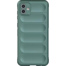 Newface Samsung Galaxy A05 Kılıf Optimum Silikon - Koyu Yeşil