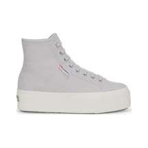 Superga 2708 Hi Top Kadın Gri Bilekli Sneaker Gri-233 Gri-233