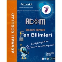 Artı Zeka 7. Sınıf Fen Bilimleri Atom Aşamalı Sorular
