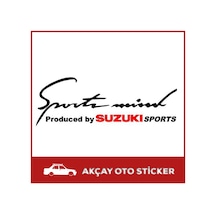 Sport Mind Sticker Produced By Suzuki Sticker Suzuki Oto Sticker